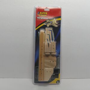 Lowe's 2010 Build & Grow Wooden Airplane Model Building Set Ages 5+ DIY